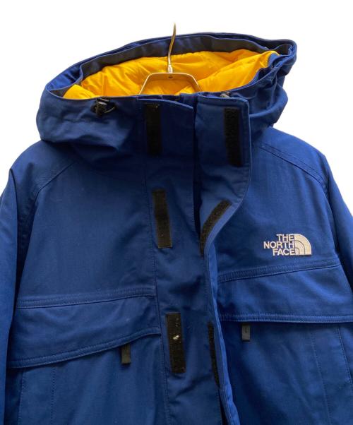 THE NORTH FACE（ザ ノース フェイス）THE NORTH FACE (ザ ノース フェイス) マクマード パーカー ファー フーデッド ダウン ジャケット ブルー×イエロー サイズ:XLの古着・服飾アイテム