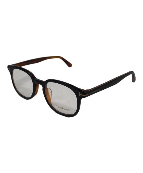 TOM FORD（トムフォード）TOM FORD (トムフォード) サングラス ブラック×ブラウン サイズ:49□20 145の古着・服飾アイテム