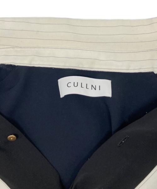 CULLNI（クルニ）CULLNI (クルニ) S/Sストライプシャツ ネイビー サイズ:1の古着・服飾アイテム