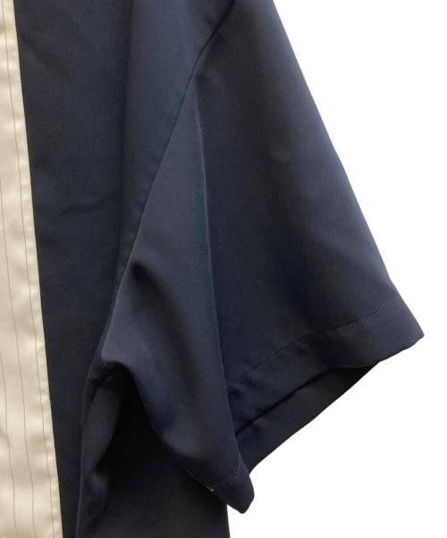 CULLNI（クルニ）CULLNI (クルニ) S/Sストライプシャツ ネイビー サイズ:1の古着・服飾アイテム