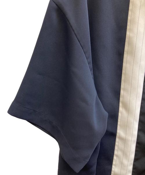 CULLNI（クルニ）CULLNI (クルニ) S/Sストライプシャツ ネイビー サイズ:1の古着・服飾アイテム