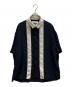 CULLNI（クルニ）の古着「S/Sストライプシャツ」｜ネイビー