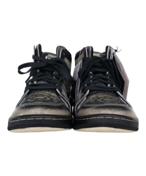 NIKE（ナイキ）NIKE (ナイキ) AIR JORDAN1(エアジョーダン1)ZM AIR CMFT 2 PRM ブラック サイズ:US10の古着・服飾アイテム