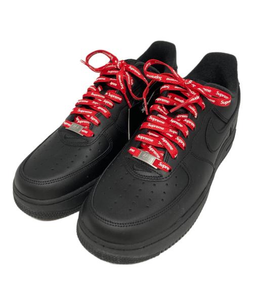 NIKE（ナイキ）NIKE (ナイキ) Supreme (シュプリーム) ローカットスニーカー ブラック サイズ:27.5cmの古着・服飾アイテム