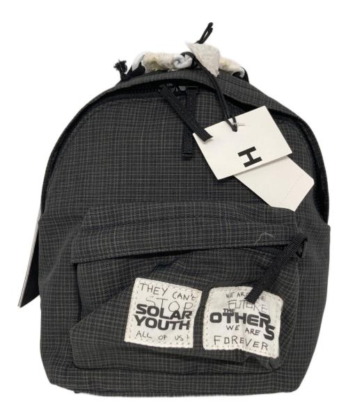EASTPAK（イーストパック）EASTPAK (イーストパック) RAF SIMONS (ラフシモンズ) ミニバックパック ブラック 未使用品の古着・服飾アイテム