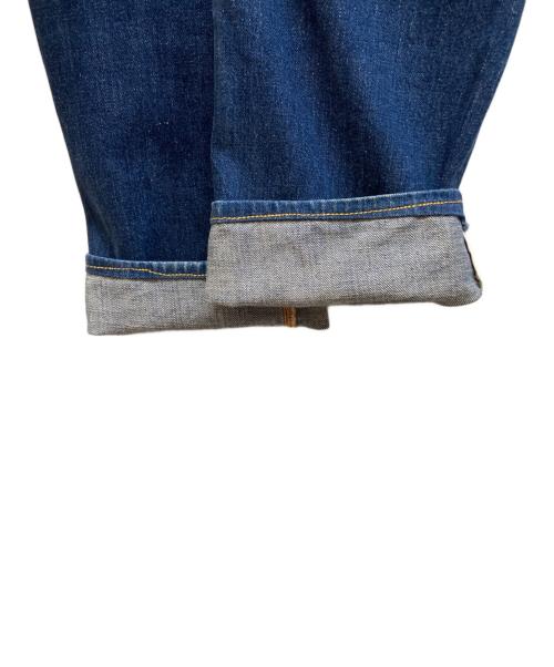 EVISU（エヴィス）EVISU (エヴィス) ボタンフライスリムデニムパンツ インディゴ サイズ:-の古着・服飾アイテム