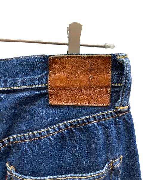 EVISU（エヴィス）EVISU (エヴィス) ボタンフライスリムデニムパンツ インディゴ サイズ:-の古着・服飾アイテム