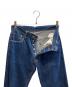 中古・古着 EVISU (エヴィス) ボタンフライスリムデニムパンツ インディゴ サイズ:-：6000円