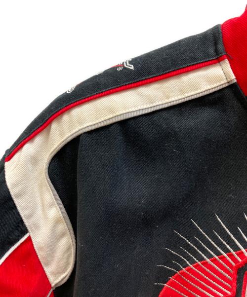 G-Ⅲ Sports by Carl Banks（ジースリースポーツバイカールバンクス）G-Ⅲ SPORTS by Carl Banks (ジースリースポーツバイカールバンクス) スタジャン レッド×ブラック サイズ:XXLの古着・服飾アイテム