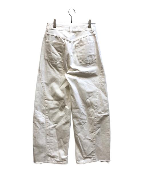 RED CARD（レッドカード）RED CARD (レッドカード) FRAY ID (フレイ アイディー) カーブデニム ホワイト サイズ:1の古着・服飾アイテム