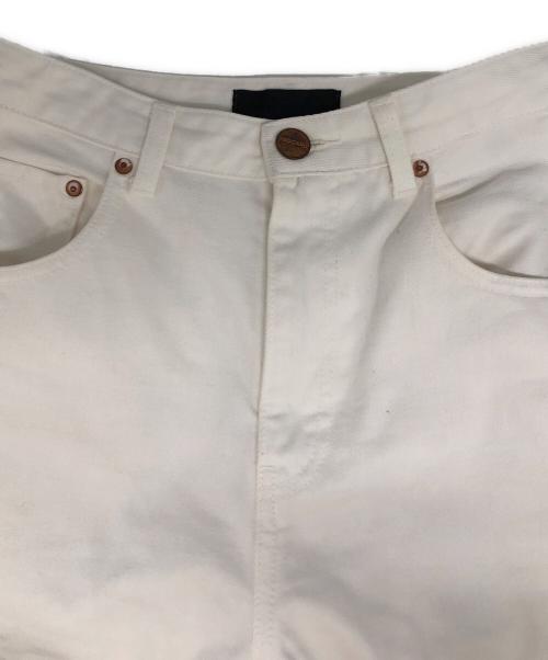 RED CARD（レッドカード）RED CARD (レッドカード) FRAY ID (フレイ アイディー) カーブデニム ホワイト サイズ:1の古着・服飾アイテム