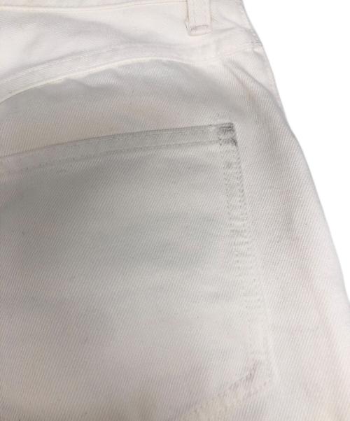 RED CARD（レッドカード）RED CARD (レッドカード) FRAY ID (フレイ アイディー) カーブデニム ホワイト サイズ:1の古着・服飾アイテム