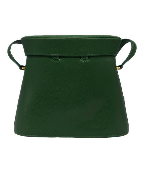 BALLY（バリー）BALLY (バリー) レザーショルダーバッグ グリーンの古着・服飾アイテム