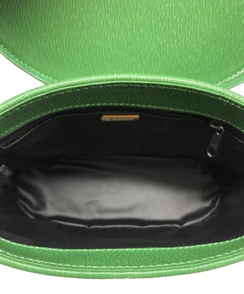BALLY（バリー）BALLY (バリー) レザーショルダーバッグ グリーンの古着・服飾アイテム