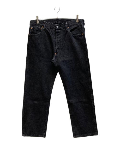 EVISU（エヴィス）EVISU (エヴィス) ペイントデニムパンツ ブラック サイズ:W34の古着・服飾アイテム