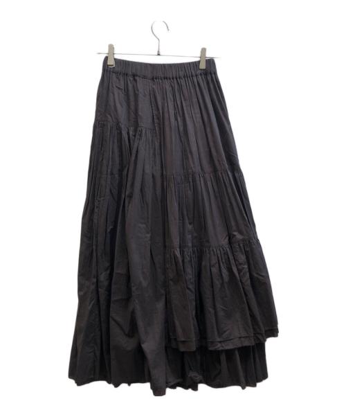 EVERYDAY I LIKE.（エヴリデイ アイ ライク）EVERYDAY I LIKE. (エヴリデイ アイ ライク) Dramatic Wrap スカート ブラック サイズ:36の古着・服飾アイテム