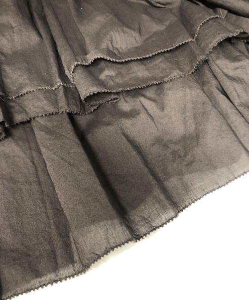 EVERYDAY I LIKE.（エヴリデイ アイ ライク）EVERYDAY I LIKE. (エヴリデイ アイ ライク) Dramatic Wrap スカート ブラック サイズ:36の古着・服飾アイテム