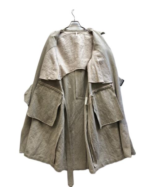 SUS-SOUS（シュス）sus-sous (シュス) moto cycle storm coat ベージュ サイズ:5の古着・服飾アイテム