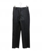 AURALEEオーラリー）の古着「BLUEFACED WOOL CHECK SLACKS」｜グレー