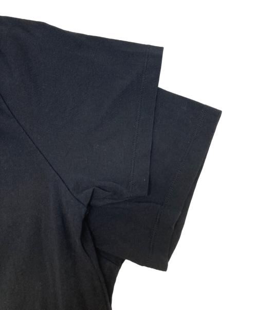 AMI Alexandre Mattiussi（アミアレクサンドルマテュッシ）AMI Alexandre Mattiussi (アミアレクサンドルマテュッシ) オーガニックコットンジャージー Ami de Coeur Tシャツ ブラック サイズ:Lの古着・服飾アイテム