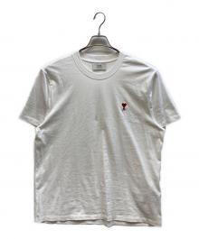 AMI Alexandre Mattiussi（アミアレクサンドルマテュッシ）の古着「オーガニックコットンジャージー Ami de Coeur Tシャツ」｜ホワイト