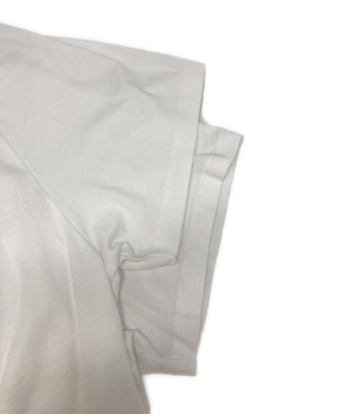 AMI Alexandre Mattiussi（アミアレクサンドルマテュッシ）AMI Alexandre Mattiussi (アミアレクサンドルマテュッシ) オーガニックコットンジャージー Ami de Coeur Tシャツ ホワイト サイズ:XXLの古着・服飾アイテム