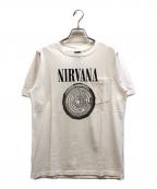 NUMBER (N)INEナンバーナイン）の古着「ニルヴァーナTシャツ」｜ホワイト