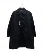 ABAHOUSEアバハウス）の古着「ライナー付ステンカラーコート」｜ブラック