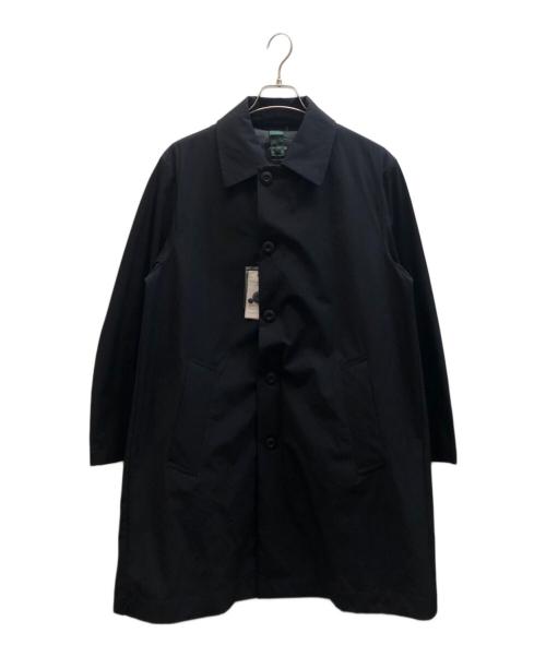 ABAHOUSE（アバハウス）ABAHOUSE (アバハウス) ライナー付ステンカラーコート ブラック サイズ:46 未使用品の古着・服飾アイテム