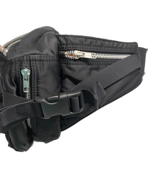 PORTER（ポーター）PORTER (ポーター) タンカー ウエストバッグ ブラックの古着・服飾アイテム