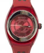 GUCCIグッチ）の古着「SYNC」｜レッド