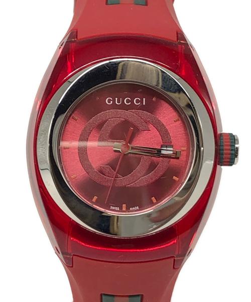 GUCCI（グッチ）GUCCI (グッチ) SYNC レッドの古着・服飾アイテム
