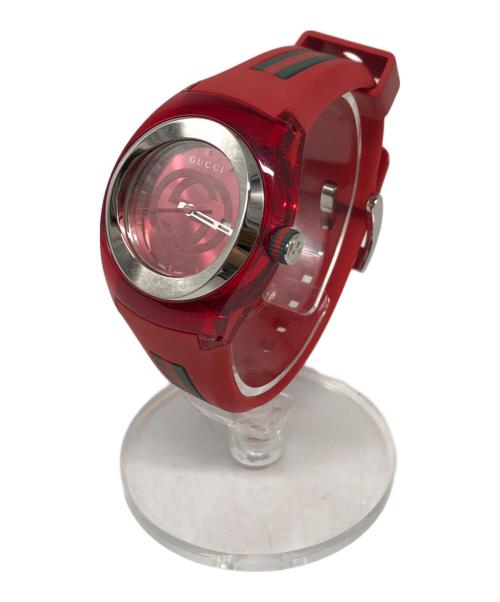 GUCCI（グッチ）GUCCI (グッチ) SYNC レッドの古着・服飾アイテム