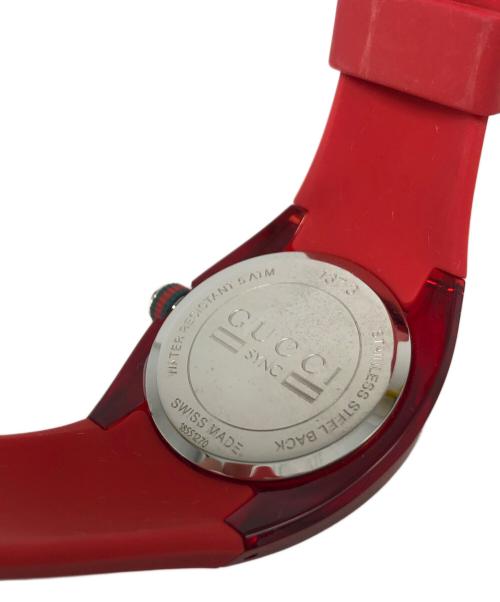 GUCCI（グッチ）GUCCI (グッチ) SYNC レッドの古着・服飾アイテム