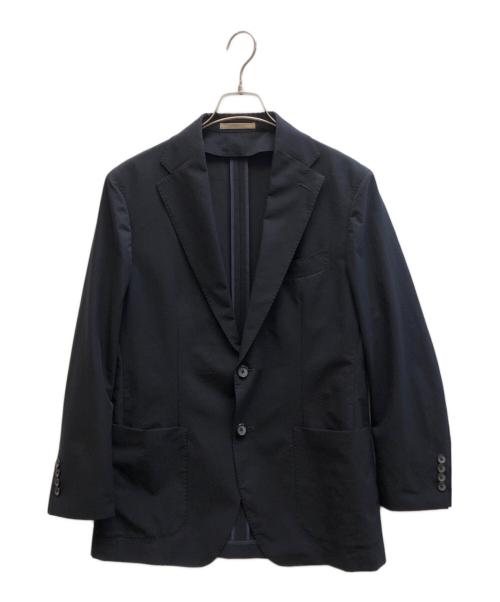 ESTNATION（エストネーション）ESTNATION (エストネーション) リップストップ リラックスジャケット ネイビー サイズ:Ⅿの古着・服飾アイテム