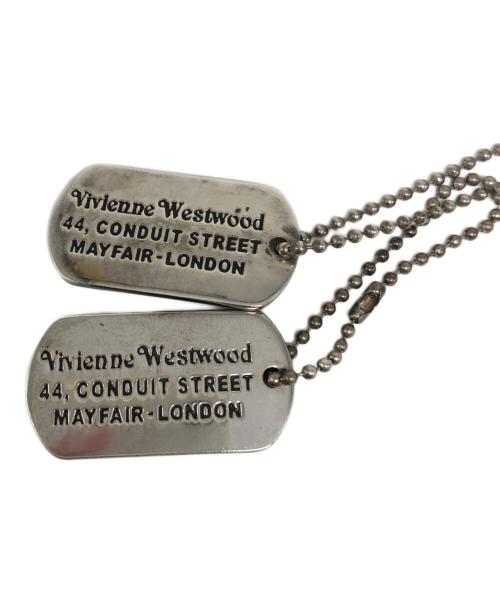 Vivienne Westwood（ヴィヴィアンウエストウッド）Vivienne Westwood (ヴィヴィアンウエストウッド) スカルドッグタグネックレスの古着・服飾アイテム