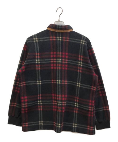 POLO RALPH LAUREN（ポロ・ラルフローレン）POLO RALPH LAUREN (ポロ・ラルフローレン) フリースプルオーバージャケット ブラック サイズ:Lの古着・服飾アイテム