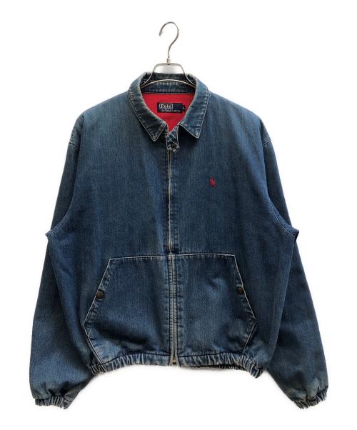 POLO RALPH LAUREN（ポロ・ラルフローレン）POLO RALPH LAUREN (ポロ・ラルフローレン) デニムスイングトップ インディゴ サイズ:Lの古着・服飾アイテム