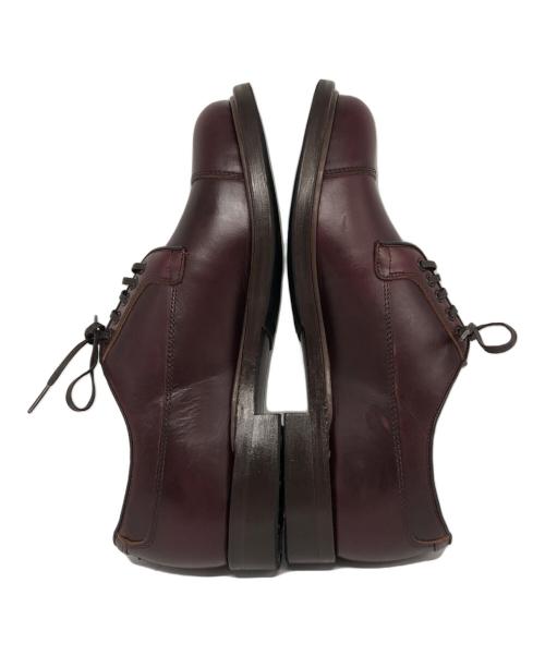 WHEEL ROBE（ウィールローブ）WHEEL ROBE (ウィールローブ) STRAIGHT TIP OXFORD ボルドー サイズ:8 1/2Eの古着・服飾アイテム