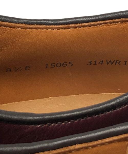 WHEEL ROBE（ウィールローブ）WHEEL ROBE (ウィールローブ) STRAIGHT TIP OXFORD ボルドー サイズ:8 1/2Eの古着・服飾アイテム