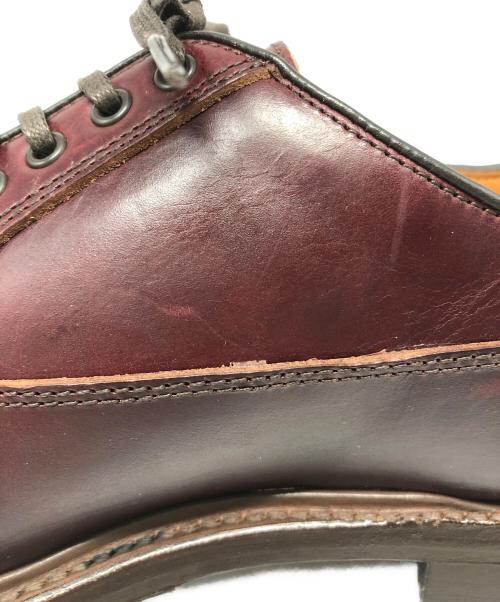 WHEEL ROBE（ウィールローブ）WHEEL ROBE (ウィールローブ) STRAIGHT TIP OXFORD ボルドー サイズ:8 1/2Eの古着・服飾アイテム