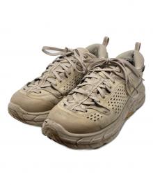 HOKAONEONE×Engineered Garments（ホカオネオネ×エンジニアド ガーメンツ）の古着「ローカットスニーカー」｜ベージュ