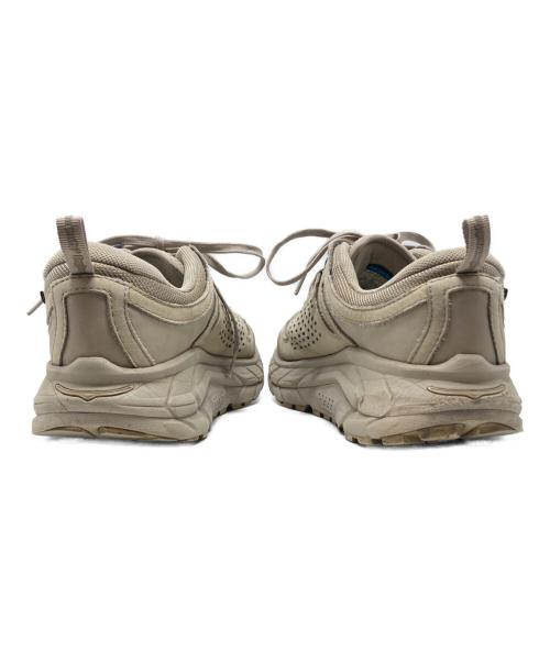 HOKAONEONE（ホカオネオネ）HOKAONEONE (ホカオネオネ) Engineered Garments (エンジニアド ガーメンツ) ローカットスニーカー ベージュ サイズ:USw10の古着・服飾アイテム