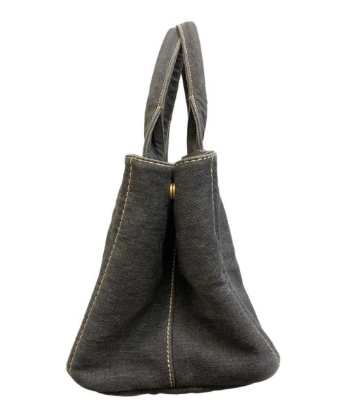 PRADA（プラダ）PRADA (プラダ) カナパデニムトートバッグ グレーの古着・服飾アイテム