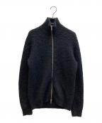 kaikoカイコー）の古着「SHRINK ZIP CARDIGAN」｜ブラック