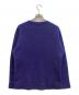 ATON (エイトン) ファーカシミヤクルーネックセーター パープル サイズ:6：9000円