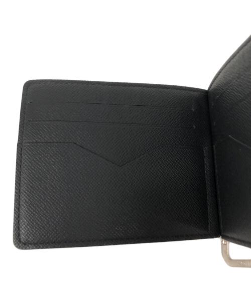 LOUIS VUITTON（ルイ ヴィトン）LOUIS VUITTON (ルイ ヴィトン) ダミエグラフィット ポルトフォイユパンス ノワール マネークリップ ブラックの古着・服飾アイテム