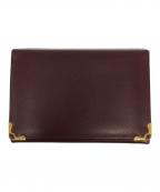 Cartierカルティエ）の古着「パスケース」｜レッド