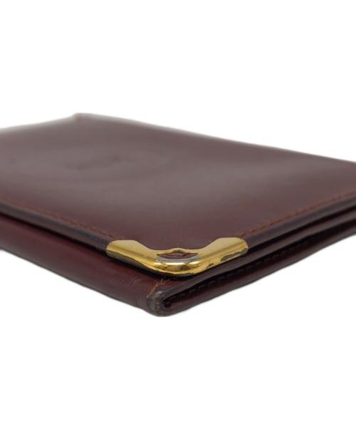 Cartier（カルティエ）Cartier (カルティエ) パスケース レッドの古着・服飾アイテム