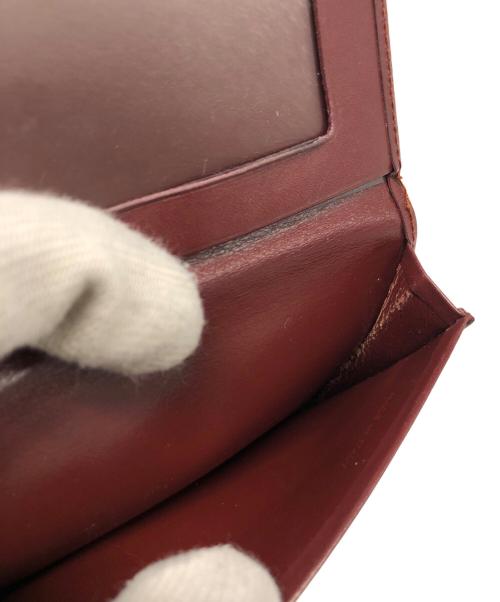 Cartier（カルティエ）Cartier (カルティエ) パスケース レッドの古着・服飾アイテム